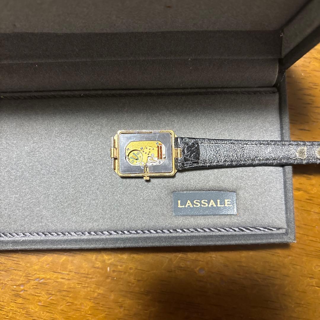 電池交換済み SEIKO LASSALE クォーツ時計