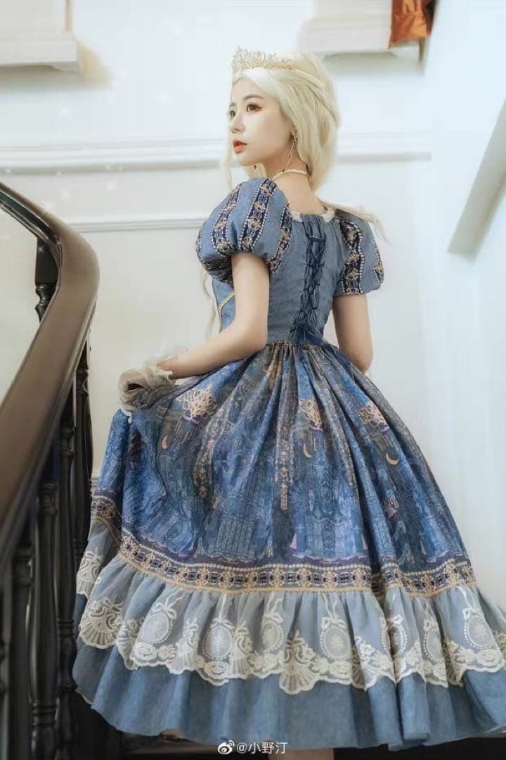 ロリータ　Lolita op ディズニー　アリエル　コスプレ　cosplay