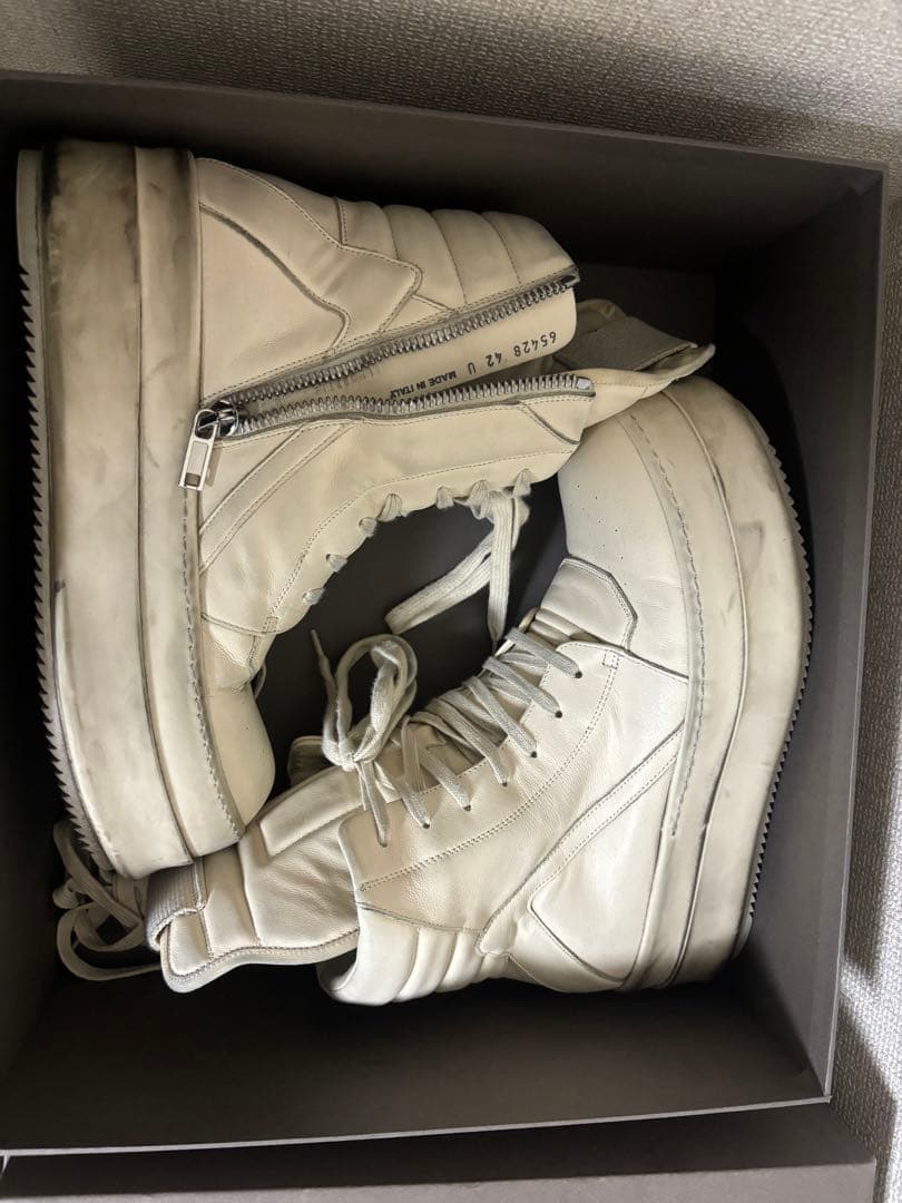 靴 rick owens Mega Bumper Geobasket