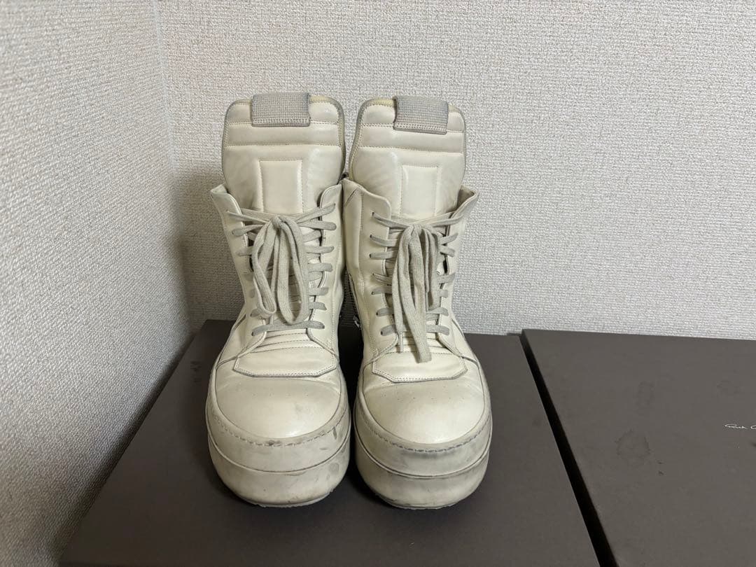 靴 rick owens Mega Bumper Geobasket