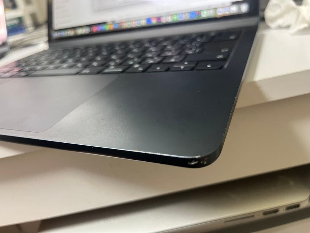 MacBookAirM2 13インチ2022 512GB【キーボード凹み動作可】