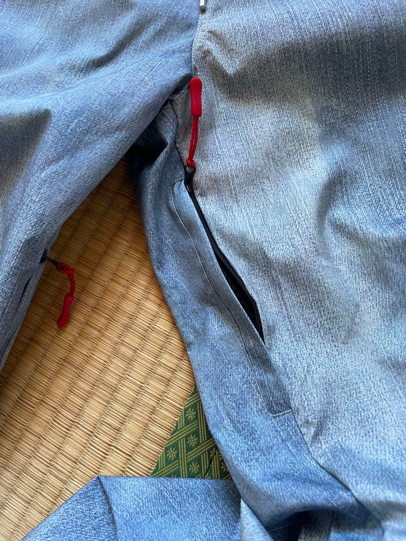 室内試着のみ　デニムプリント　セットアップ　上下セット　Mサイズ