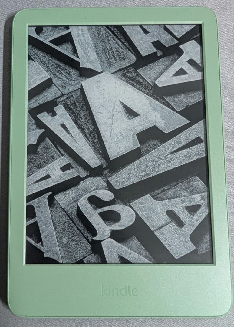 Kindle 第11世代（2024年発売） マッチャ 本体 + 純正カバー付き