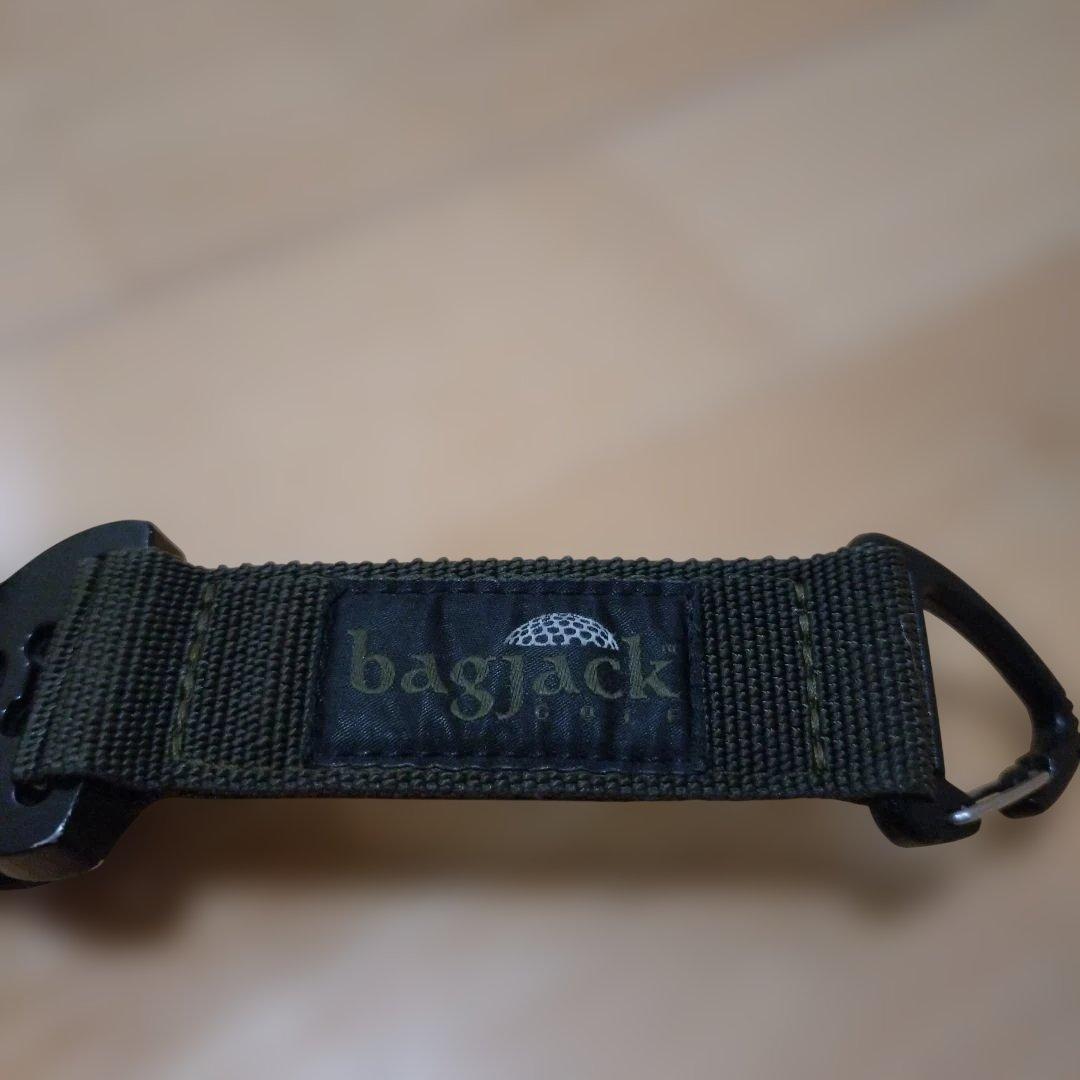 bagjack GOLF ネック ストラップ　カーキ　コブラバックル