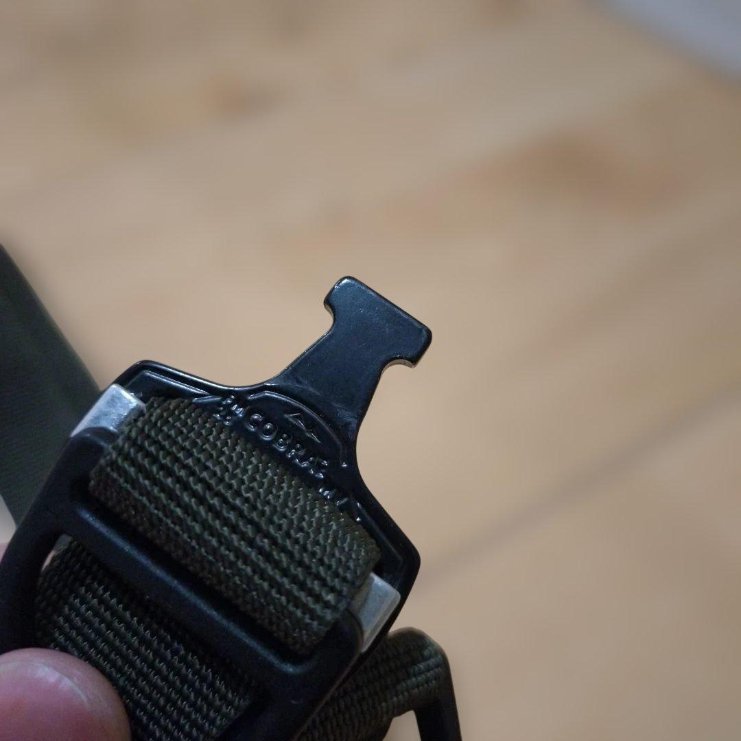 bagjack GOLF ネック ストラップ　カーキ　コブラバックル