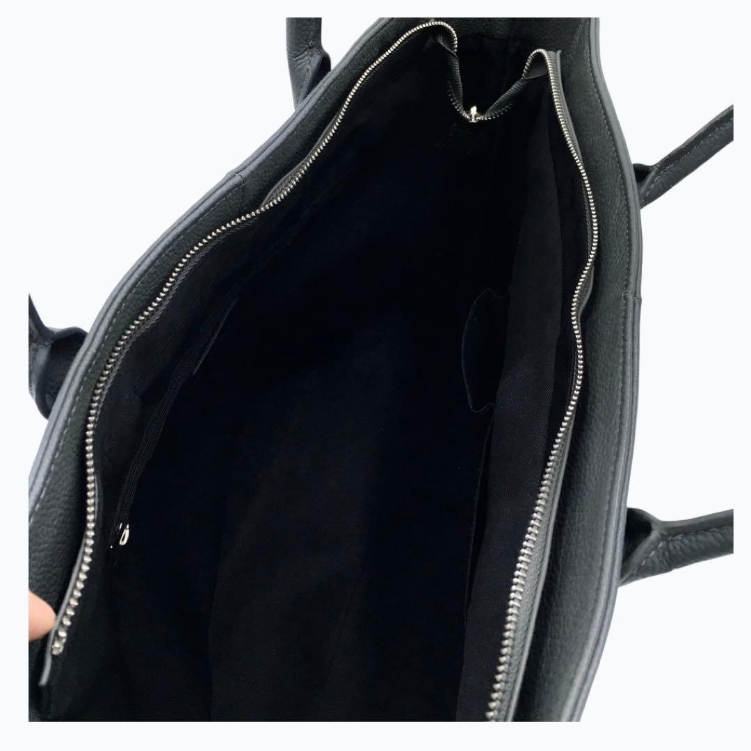 美品！ アデイインザライフ ユナイテッドアローズ レザートートバッグ グレー