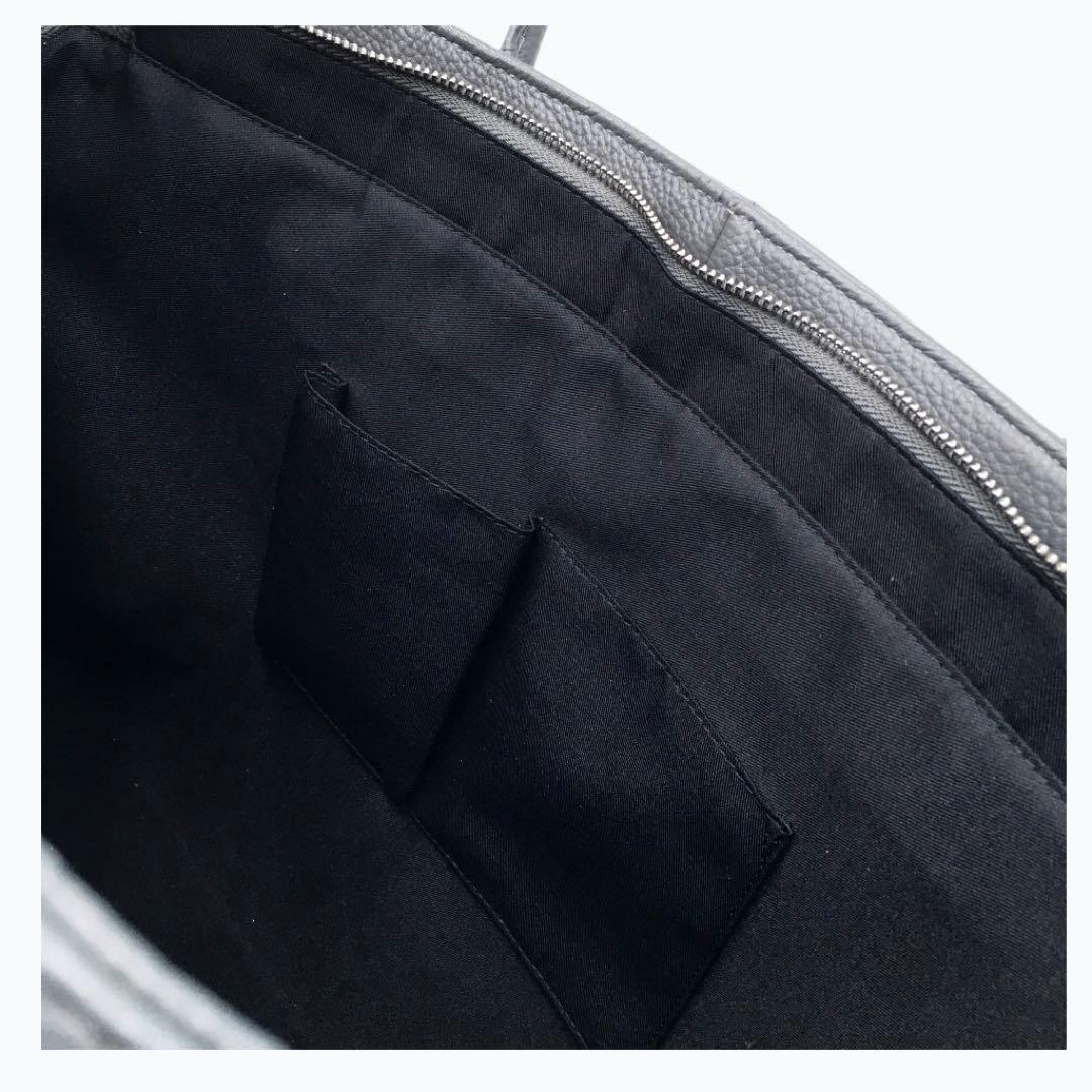 美品！ アデイインザライフ ユナイテッドアローズ レザートートバッグ グレー