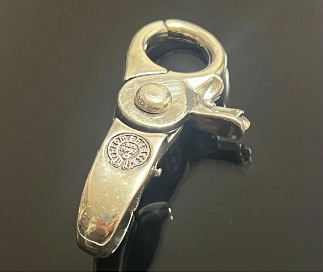 W*a様 ラスト1点！シルバー 925 クロス ファンシー キーチェーン キーリ