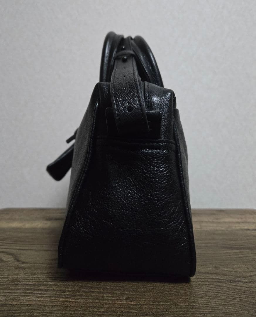 未使用タグ付き　イアパピヨネ　uchida企画2WAYシンプルボストンバッグ