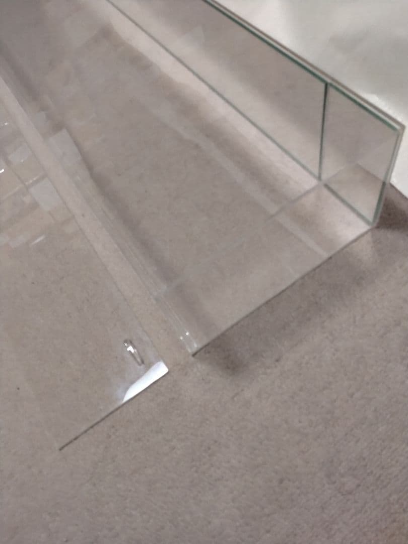 ラリー1/18 ミニカーディスプレイケース　背面ミラー　正面けんどん式