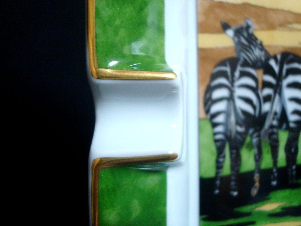 エルメス　しま馬　灰皿　アッシュトレイ