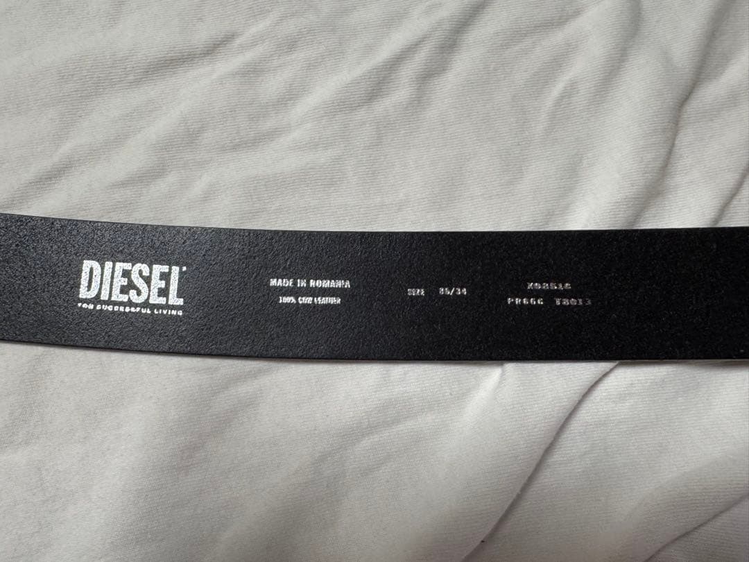 DIESEL LOGO BELT ベルト 85センチ 完全正規品