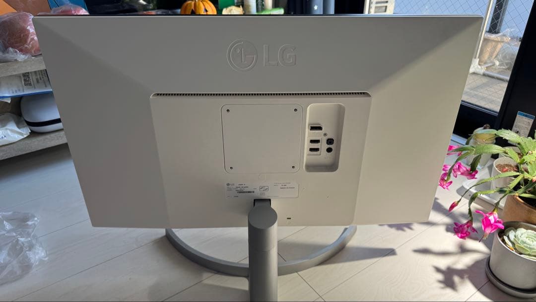 LG ディスプレイ本体 UHD 4K 27UL600-W 27インチ