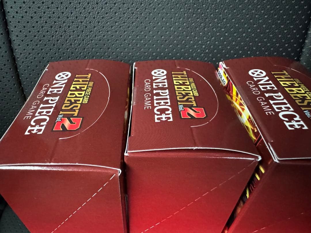 c*c様 【未開封テープ付き】ワンピースカードゲームTHE BEST 2 3BO