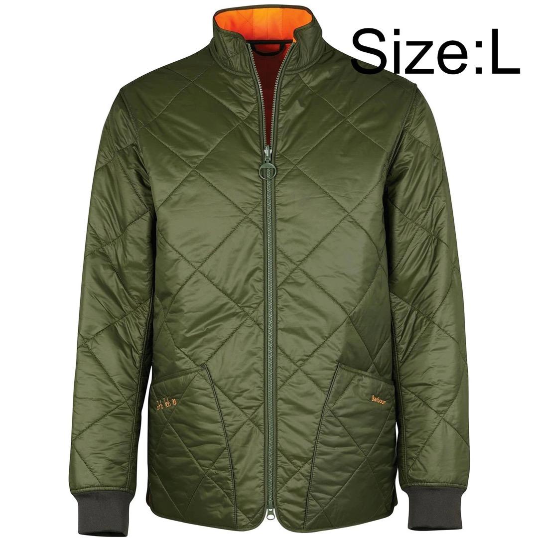 BARBOUR X BROMPTON リバーシブル QUILTED JACKET