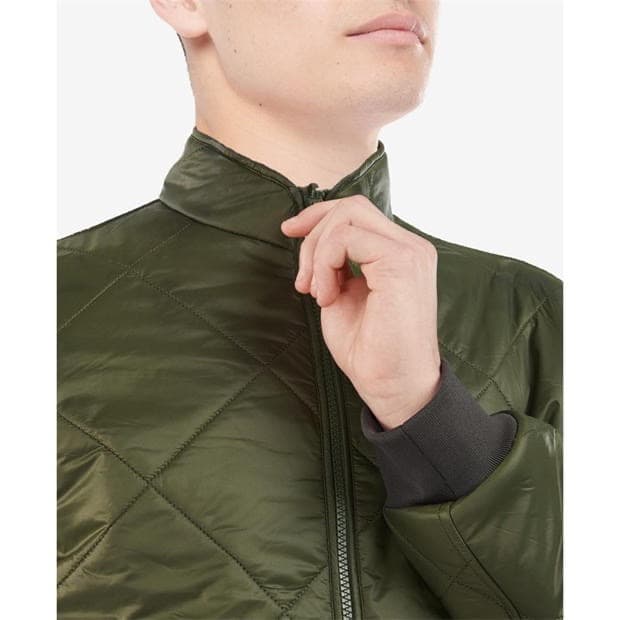 BARBOUR X BROMPTON リバーシブル QUILTED JACKET