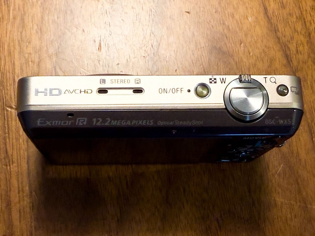 SONY Cyber-shot DSC-WX5 ゴールド 12.2MP