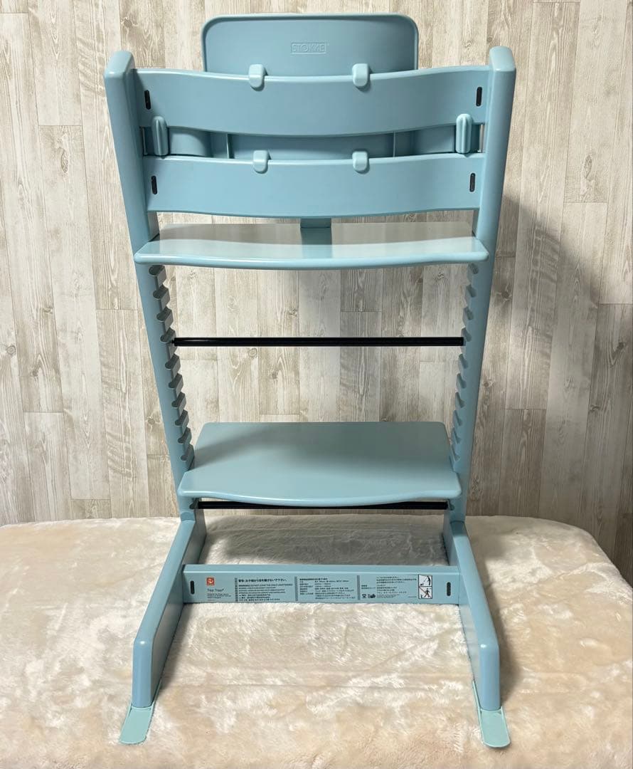 ストッケ トリップトラップ テーブル・ベビーセット付　シリアル6 アクアブルー