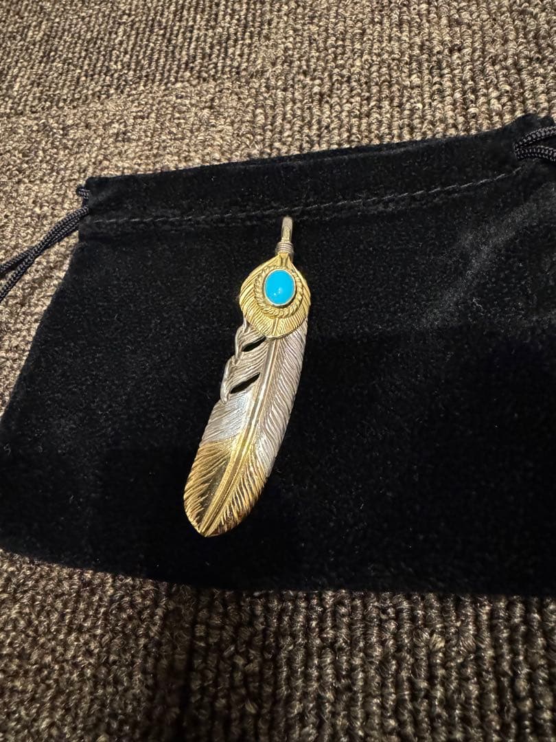 ぜ*ろ様 【1点限り】TADY&KING 特大ハートK18フェザー剣先K18金縄