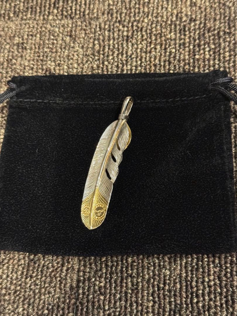 ぜ*ろ様 【1点限り】TADY&KING 特大ハートK18フェザー剣先K18金縄