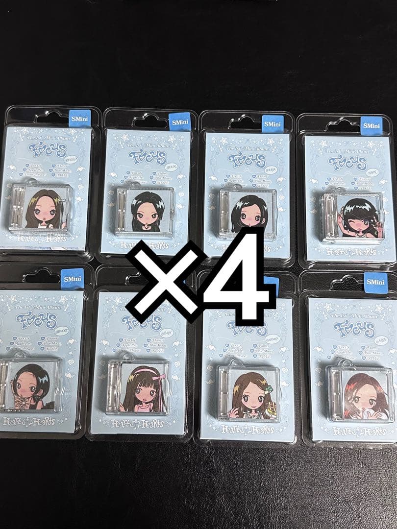 Hearts2Hearts FOCUS Smini アルバム 未開封 8種 ×4