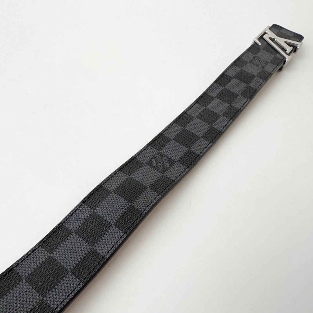 【美品】ルイヴィトン サンチュール イニシャル ダミエグラフィット LV