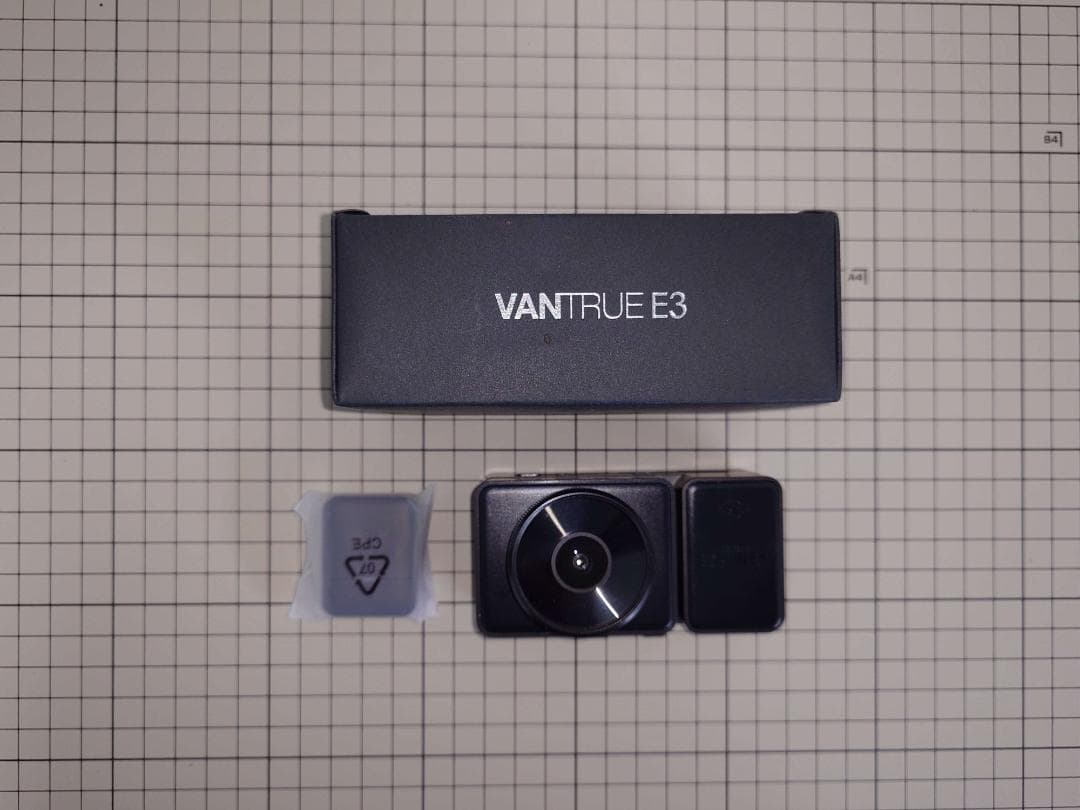 VANTRUE Element3 ドライブレコーダー 　フロントカメラ以外未使用