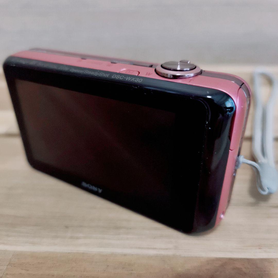 SONY Cyber-shot DSC WX30 Pink デジカメ ピンク