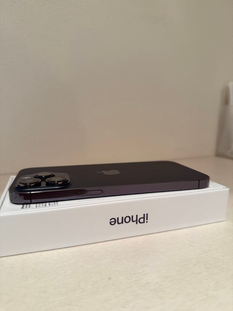 〖美品〗iPhone 14 Pro Max ディープパープル 256GB