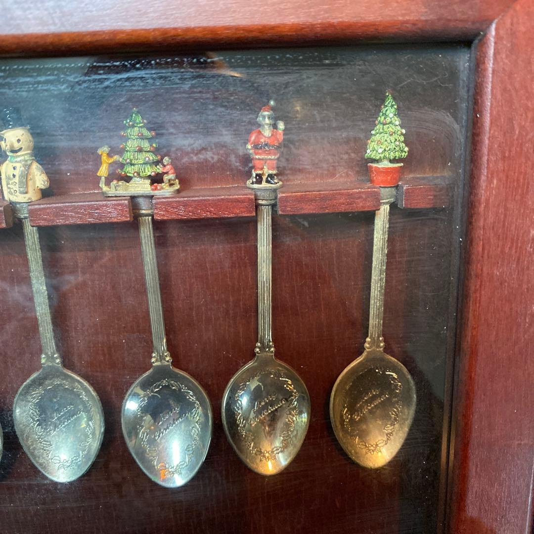 イギリス ワトソン社 アンティーク スプーン 12本セット ケース付き 希少