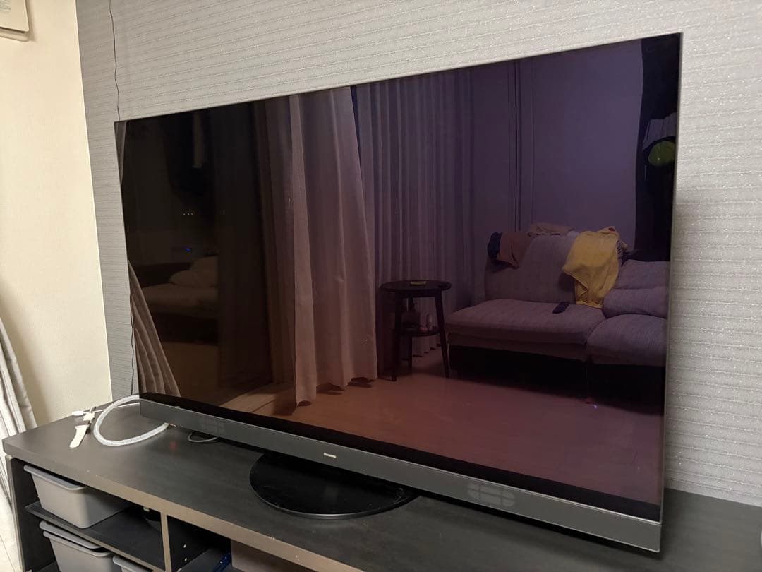 美品　パナソニック 55型 有機ELテレビ ビエラ 4K TH-55HZ1800