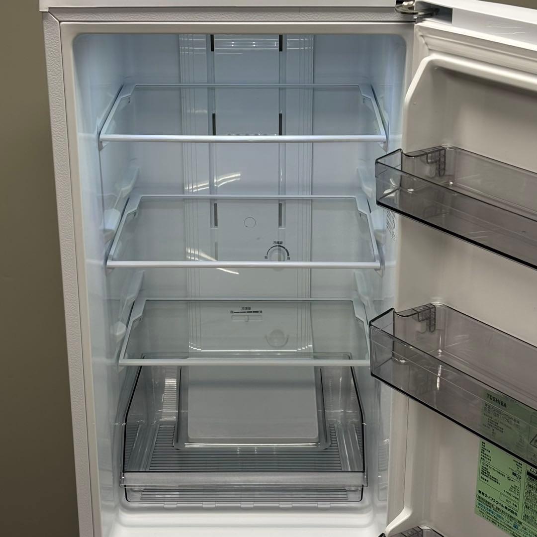 ◯送料込！設置対応◎2022 170L 東芝 GR-U17BS(W)