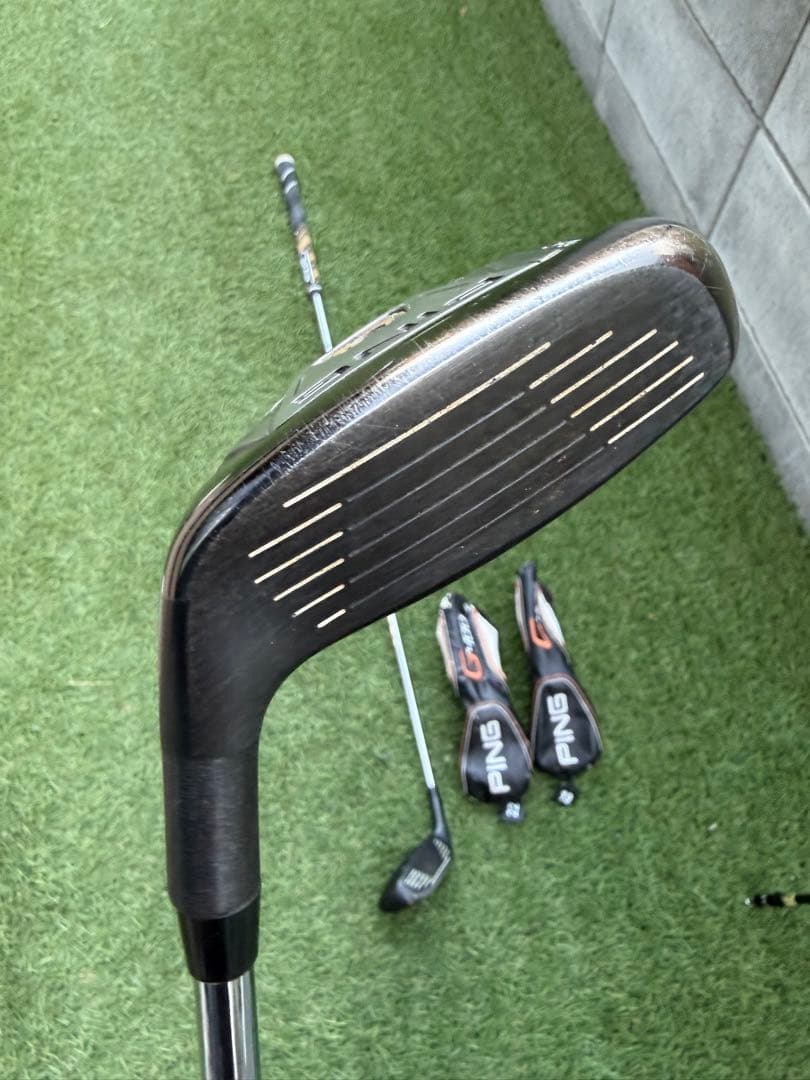 値下げ PING G400 UT 3番 19度 4番22度 2本セット HC付