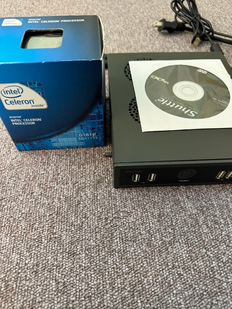 Shuttle ベアボーン　自作PC練習に　おまけ付き