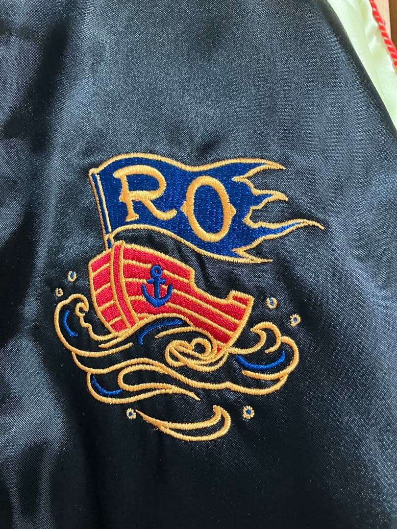 【値下げ】ROTAR スカジャン ブラック/クリーム　サイズS