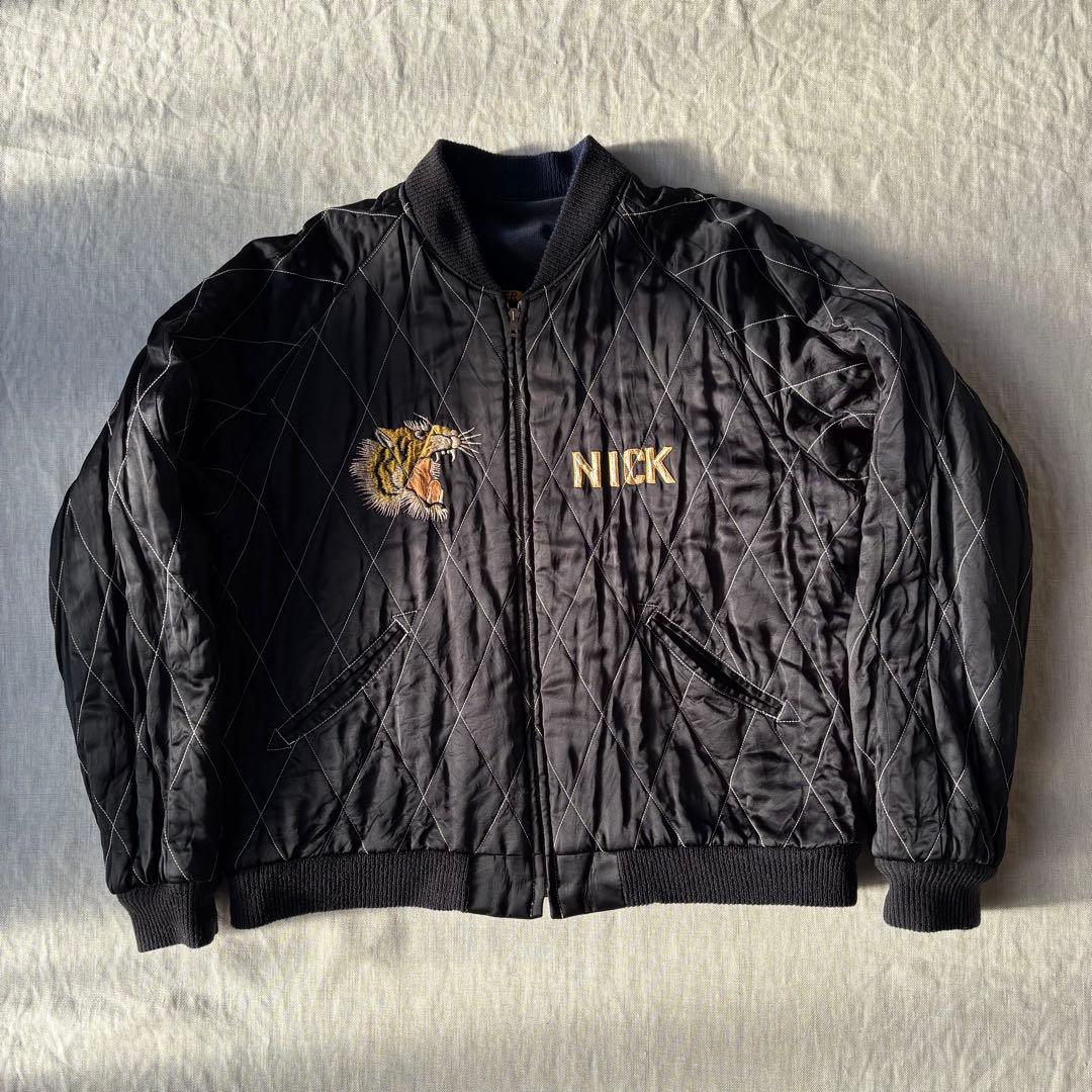 希少 テーラー東洋 港商 SPECIAL EDITION 別珍 スカジャン 特大