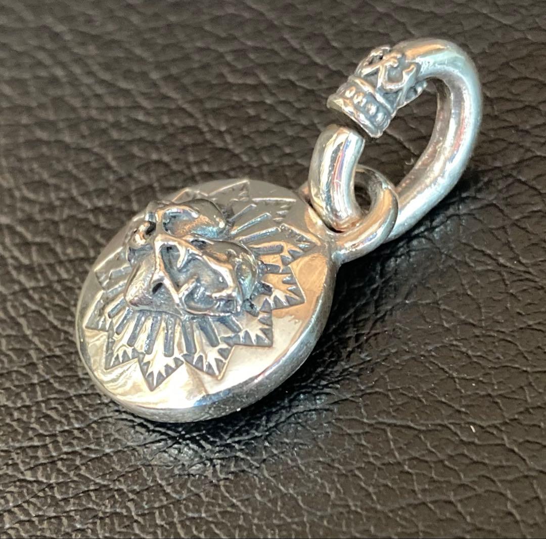 GODSIZE スタンプワークハートペンダント ゴッドサイズ シルバー925