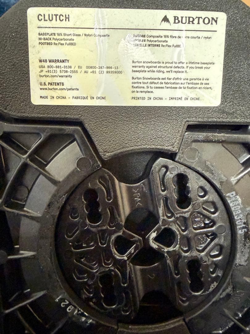 スノーボード 19 BURTON Retro collection clutch (