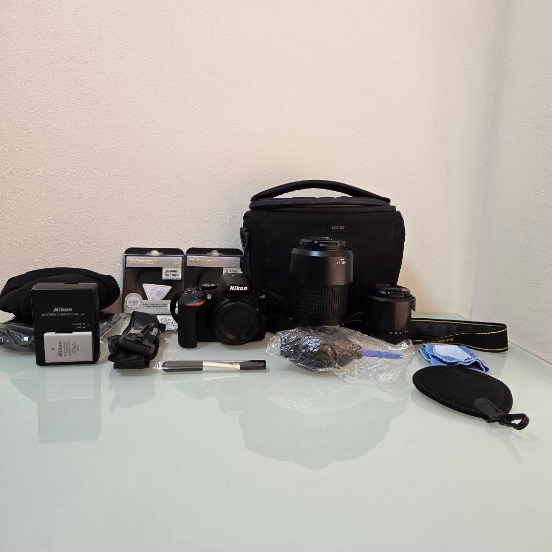 Nikon D5600 ダブルズームキット+おまけ付き