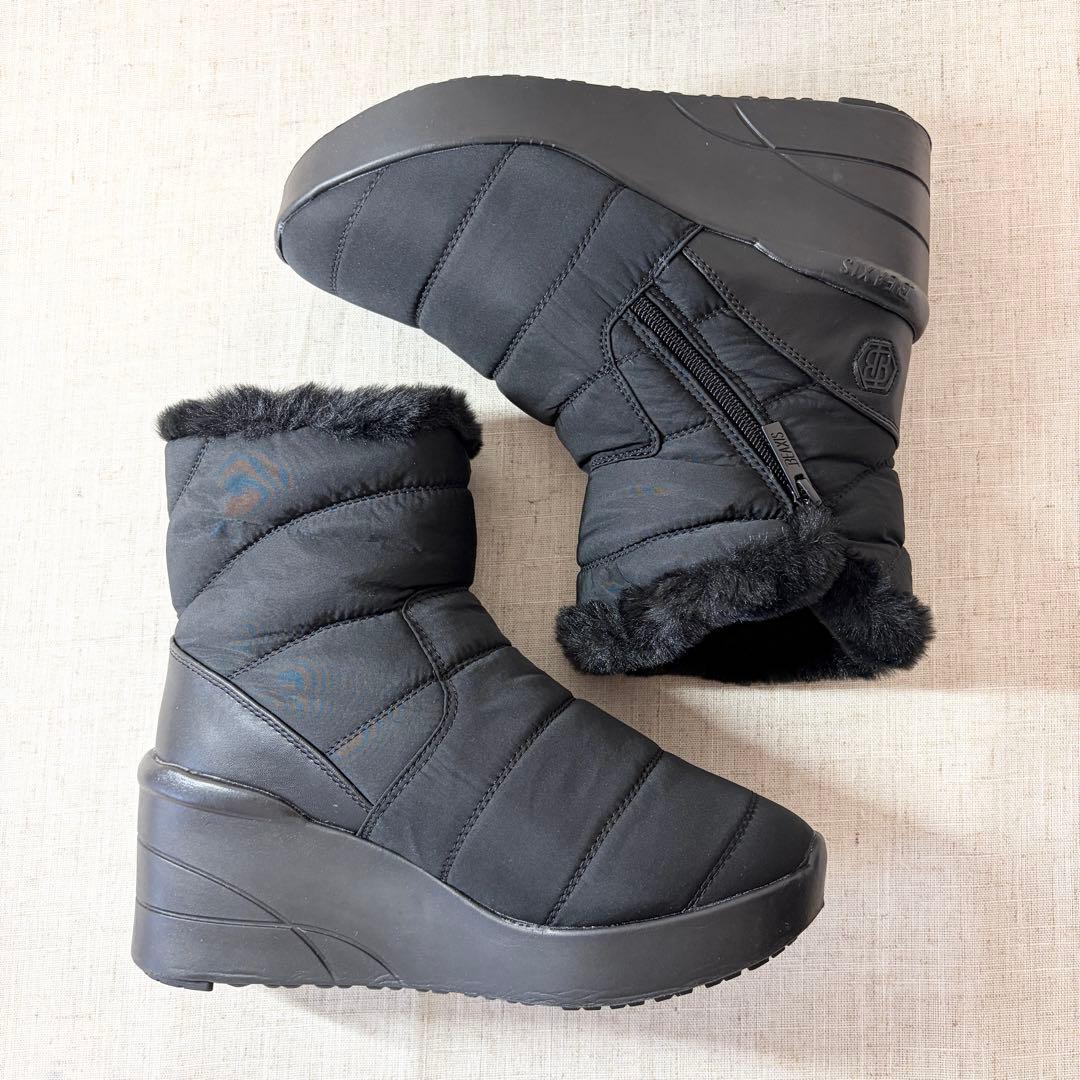 未使用級★BEAXIS ビーアクシス バランスコアブーツ ダウンタイプ 24cm