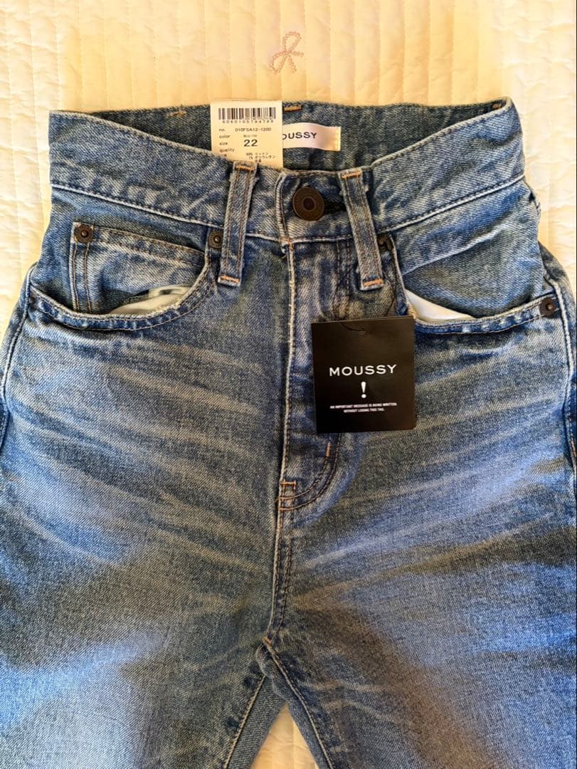 ✳︎お値下げ✳︎【新品タグ付き】MOUSSY MVS FLARE 22inch