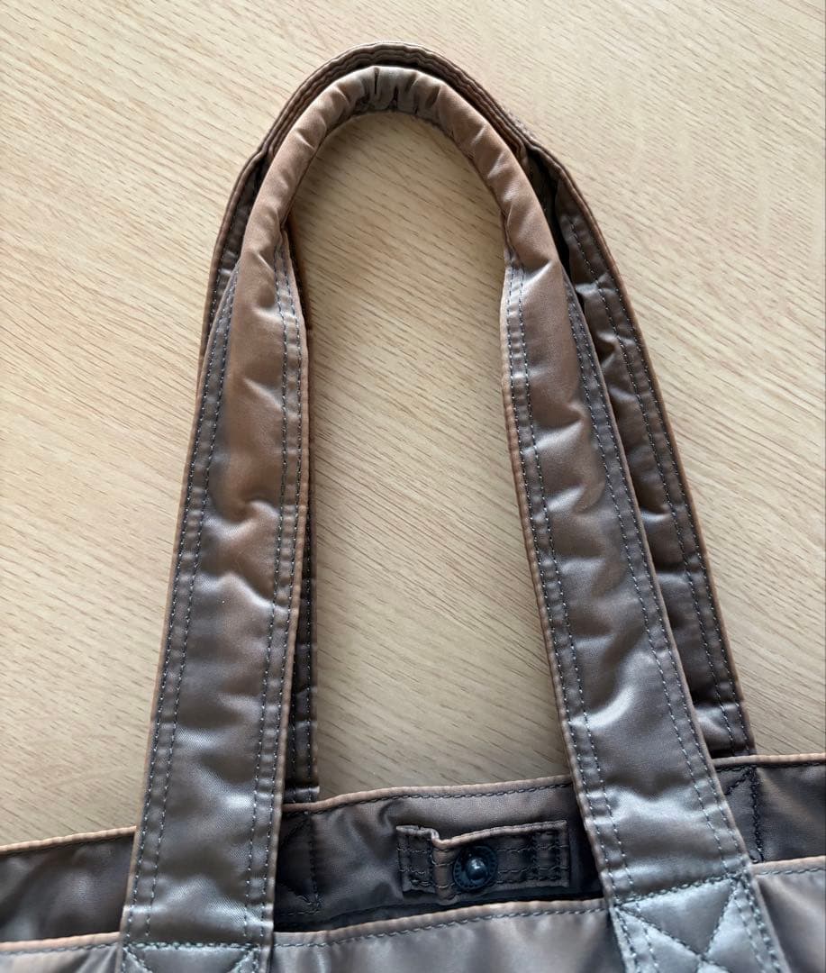 ポーター　タンカー　トートバッグ　シルバー