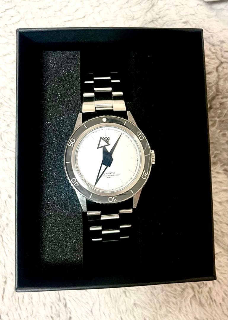 HYAKUICHI 自動巻き ステンレス時計 200m防水