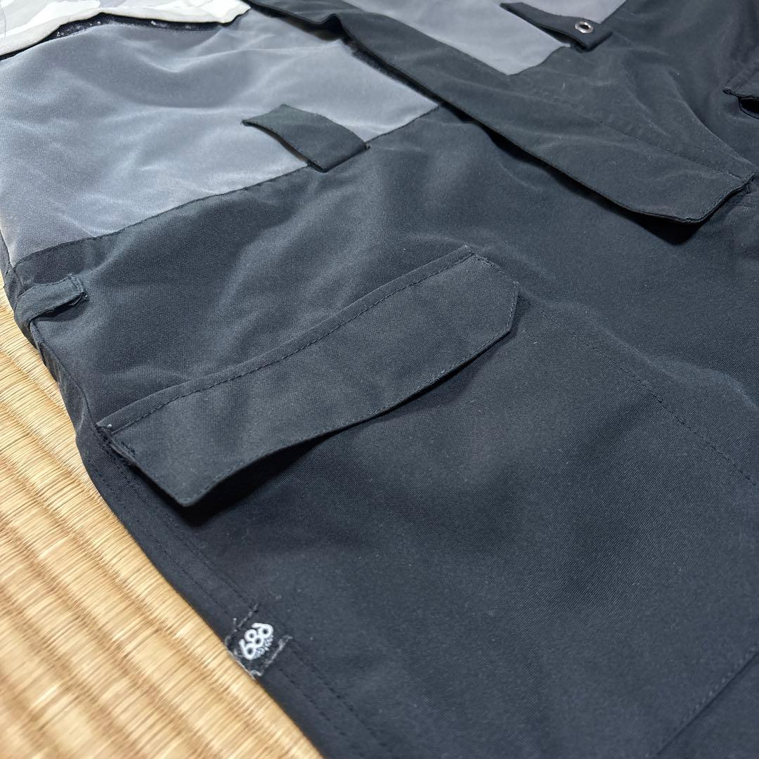 686 スノーボード ビブパンツ Lサイズ 美品