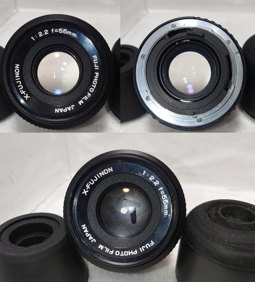 希少美品★フジ X-FUJINON 55mm F2.2 L39変換付 バブルぼけ