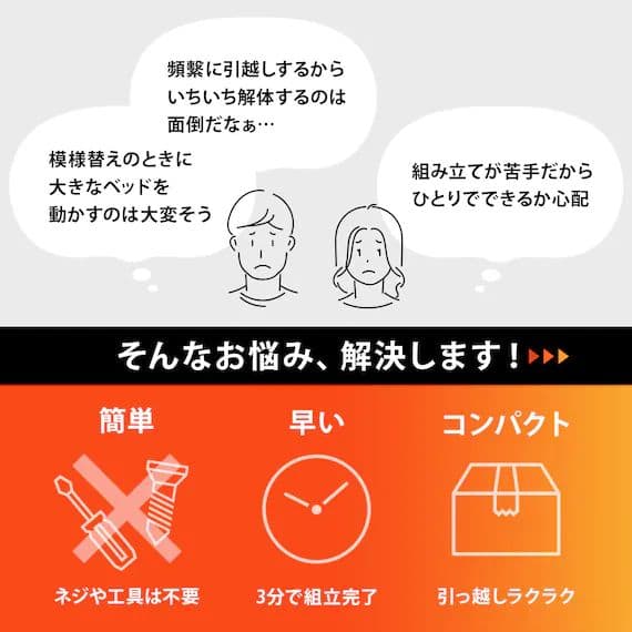 ニトリ 組立簡単 頑丈すのこベッド シングル 色ナチュラル 1台 希望者2台可