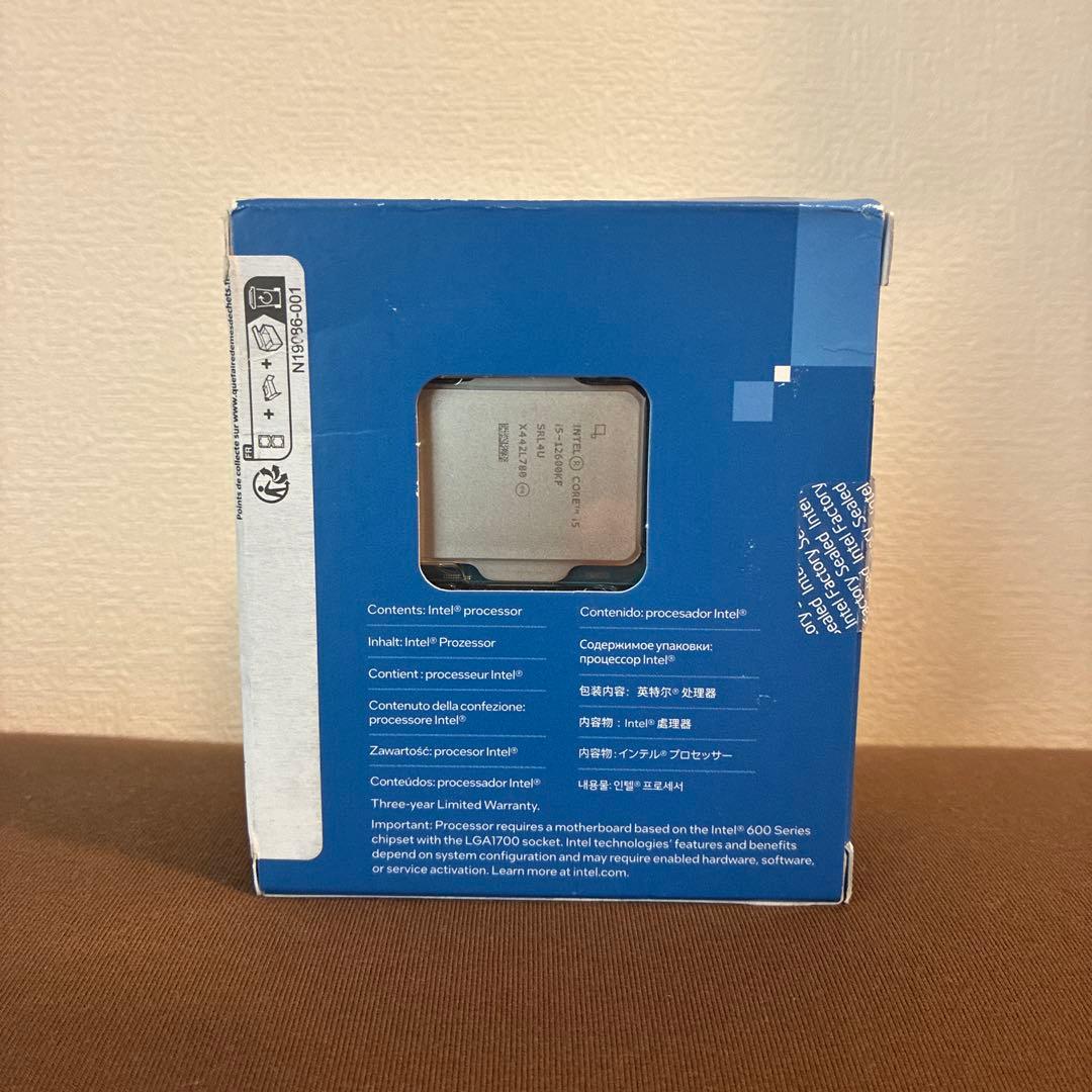 その他 Intel Core i5-12600KF 12th Gen LGA1700