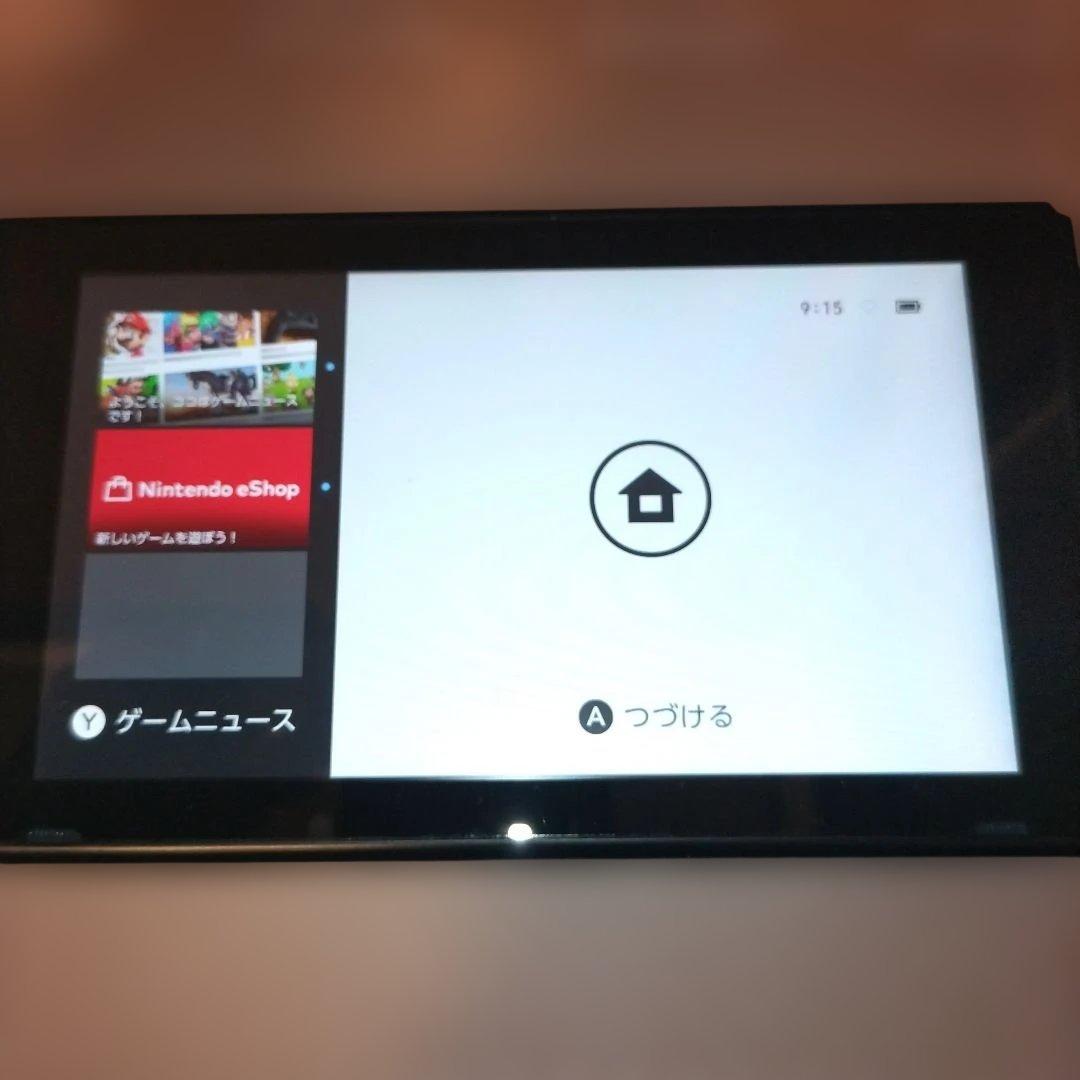 Switch　本体のみ19　ゲームカード読み込み不可　ジャンク