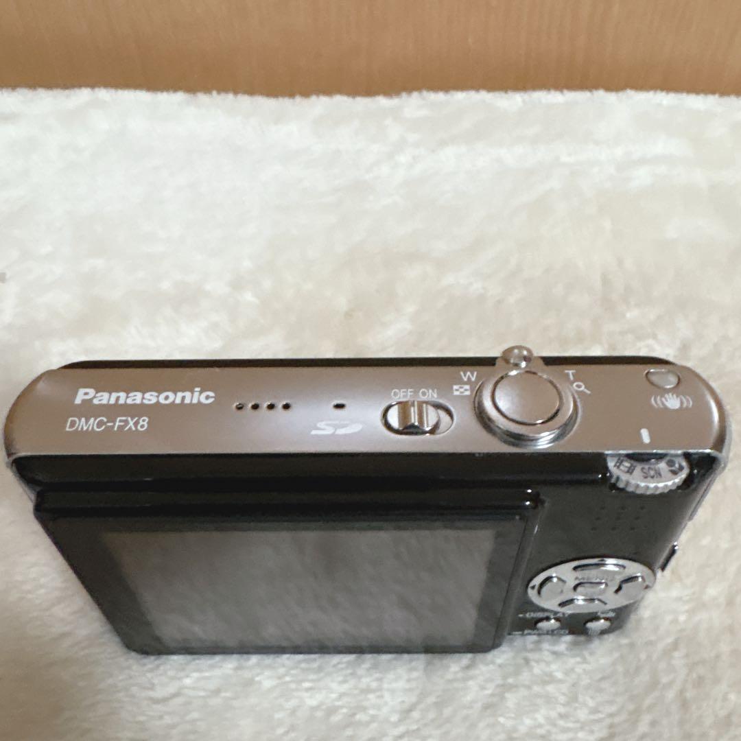 パナソニック Panasonic LUMIX DMC-FX8 ブラック デジカメ