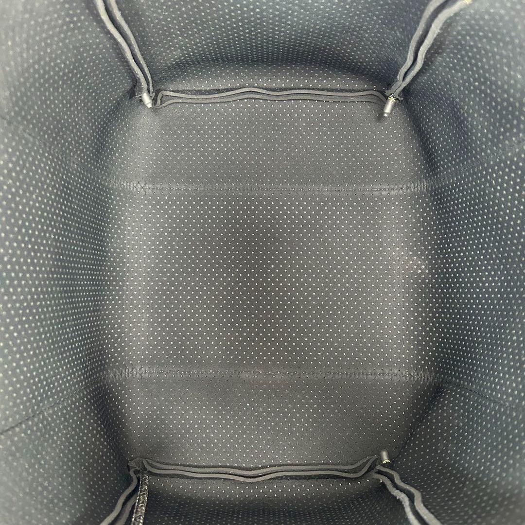 【極美品】ステイトオブエスケープ トートバッグ ポーチ付き 黒 A4可 大容量